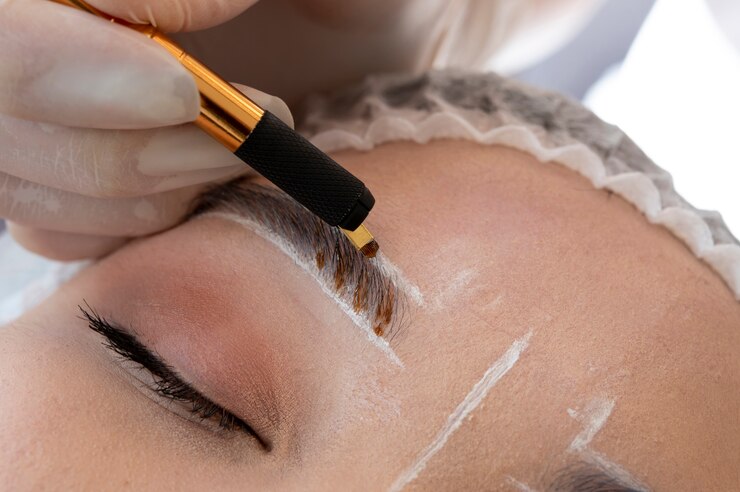 eyebrows microblading in Campbelltown